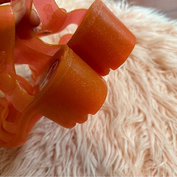 NWOT JuJu Platform Jelly Shoes Pink - Picture 8 of 12